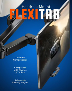 Flexitab Car Headrest Mount Holder 