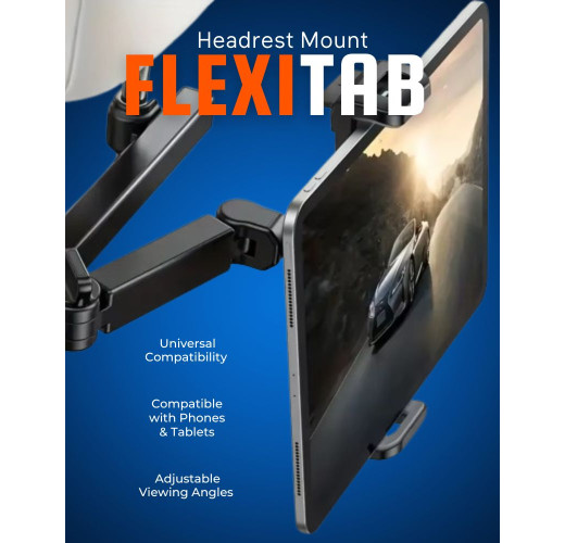 Flexitab Car Headrest Mount Holder 