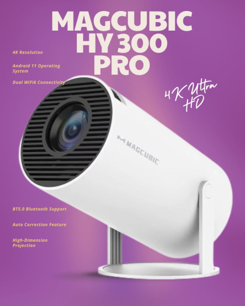 Magcubic Projector HY300 Pro 