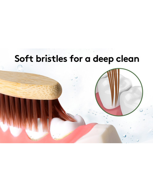 BamBoozy Organic Bamboo Toothbrush  
